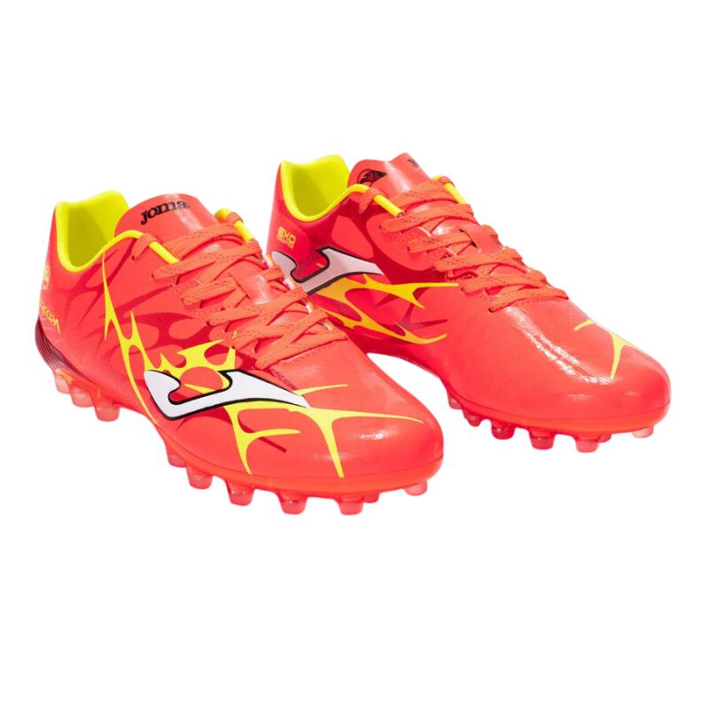 Botas Fútbol Cesped Artificial Unisex Joma Super Copa 2507 Rojo Ligeras 2/6