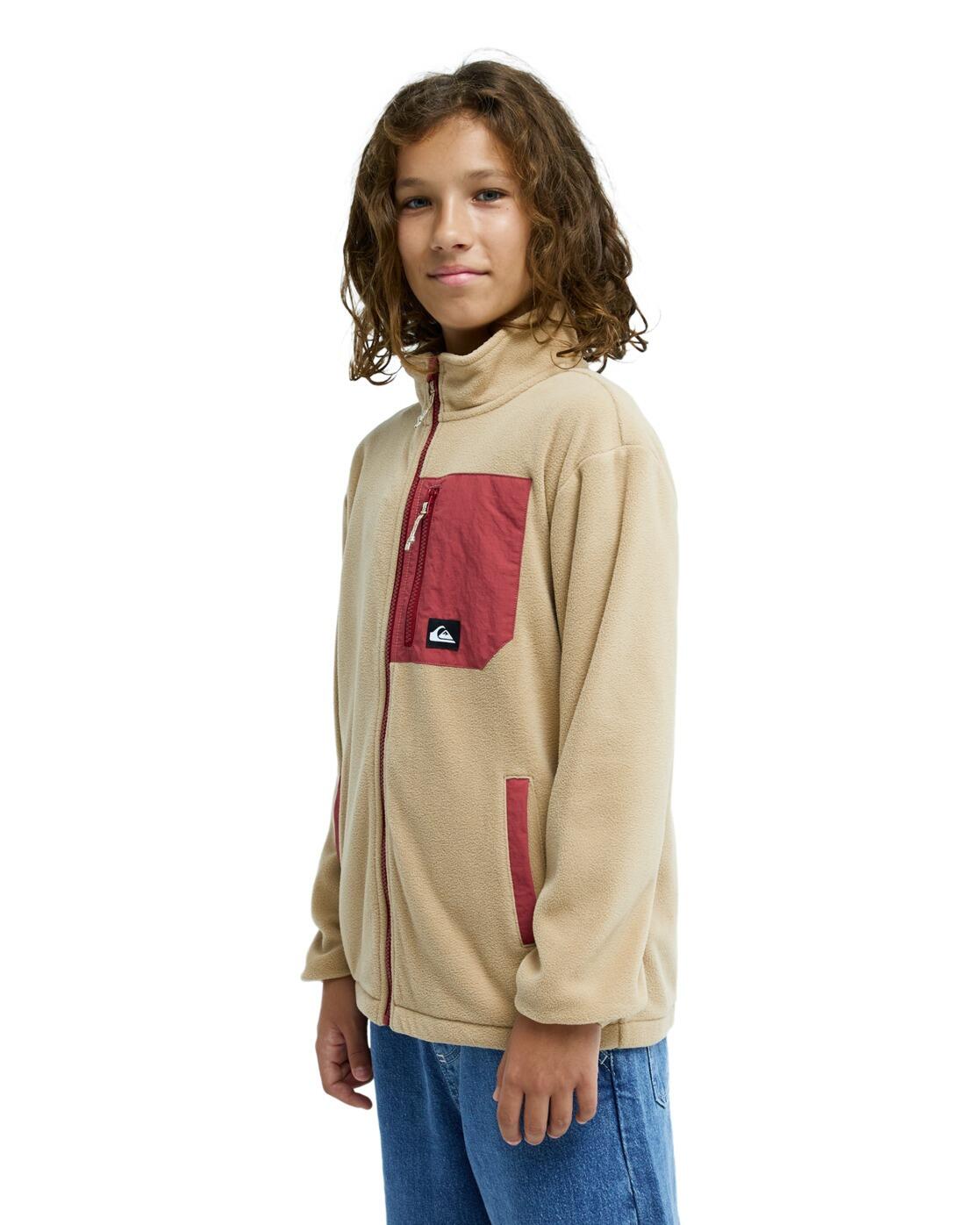 Polaire zippée ICE FIELD Beige Garçon 3/4