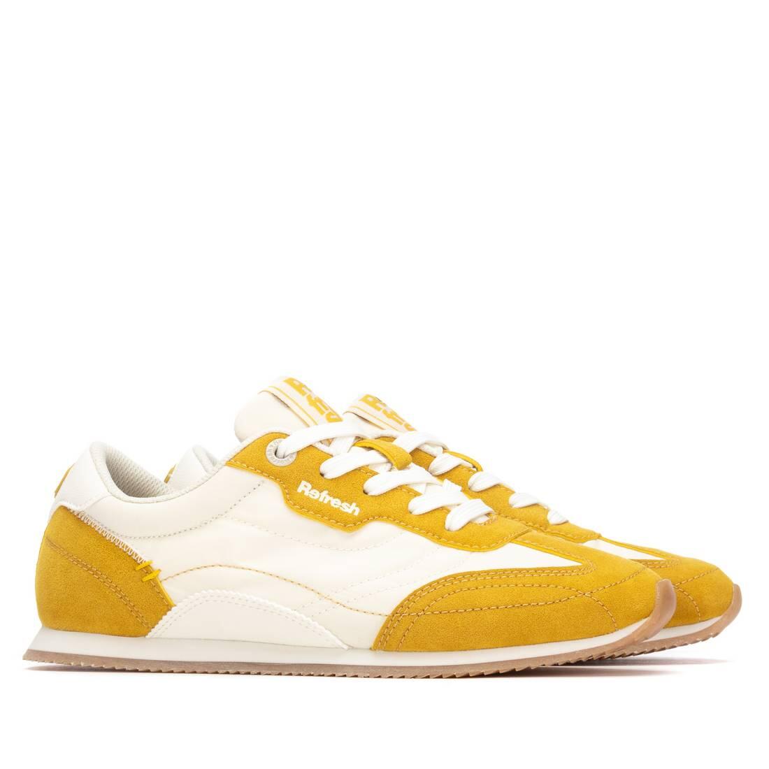 Zapatilla De Mujer Refresh 175016 Amarillo 4/4