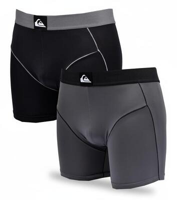 Quiksilver 2-pack boxershorts voor heren van microvezel sport