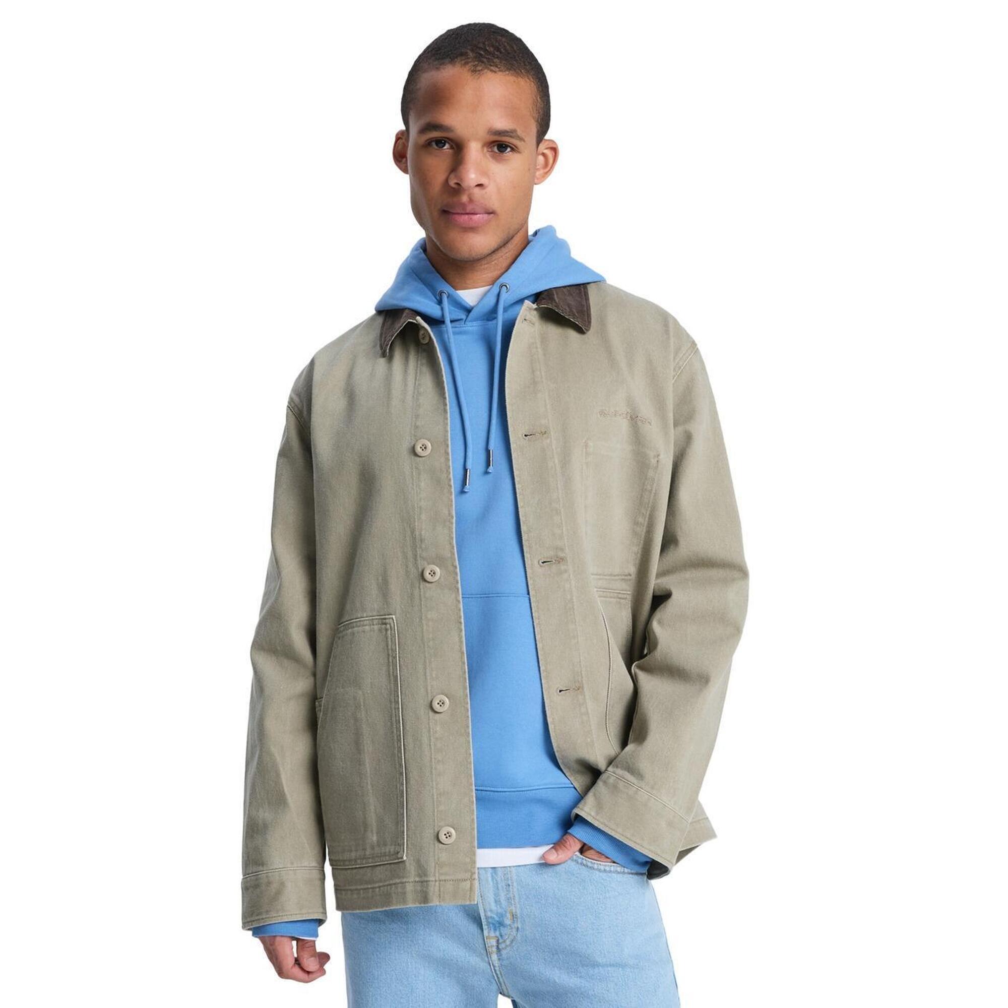 Quiksilver - Veste Workwear Surf Chores Coat Beige Homme - Veste - Beige - Decathlon
