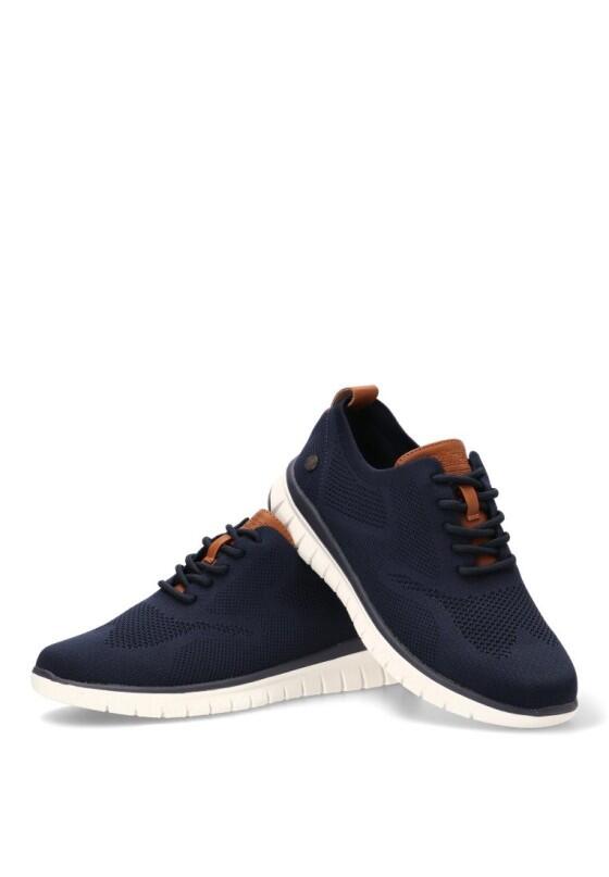 Deportivas Casual Hombre Suela Plana - Modelo 175520 Marino 5/6