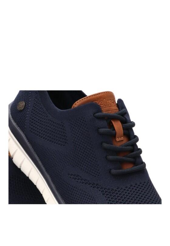 Deportivas Casual Hombre Suela Plana - Modelo 175520 Marino 6/6