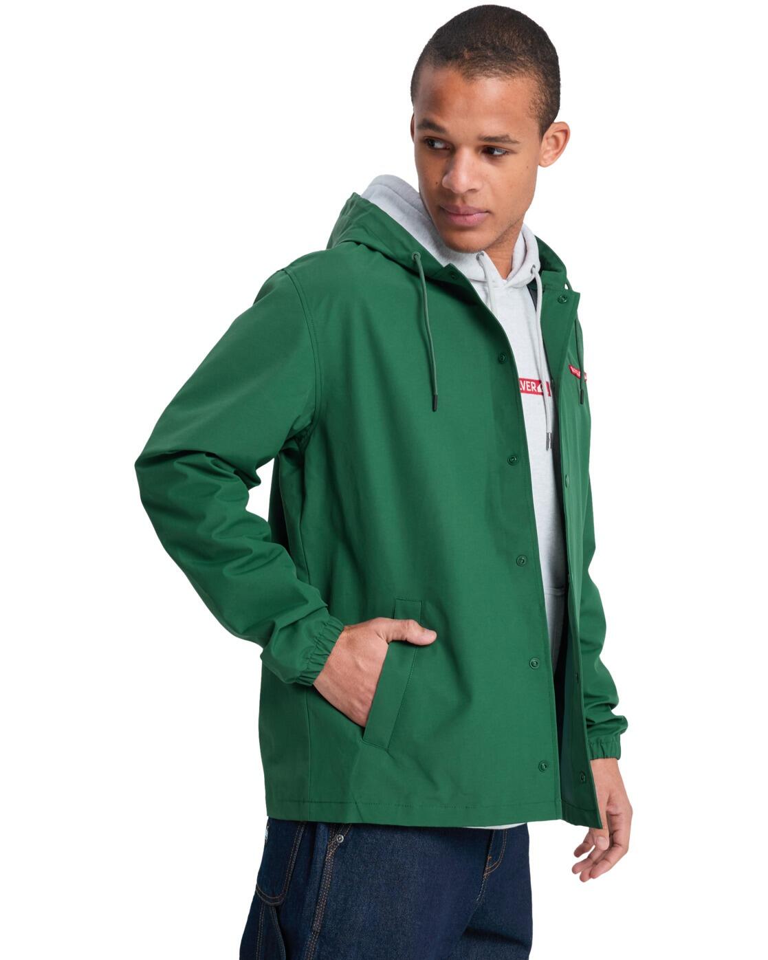 Veste imperméable à capuche RAIN CLOUD 3K Vert Homme 3/4