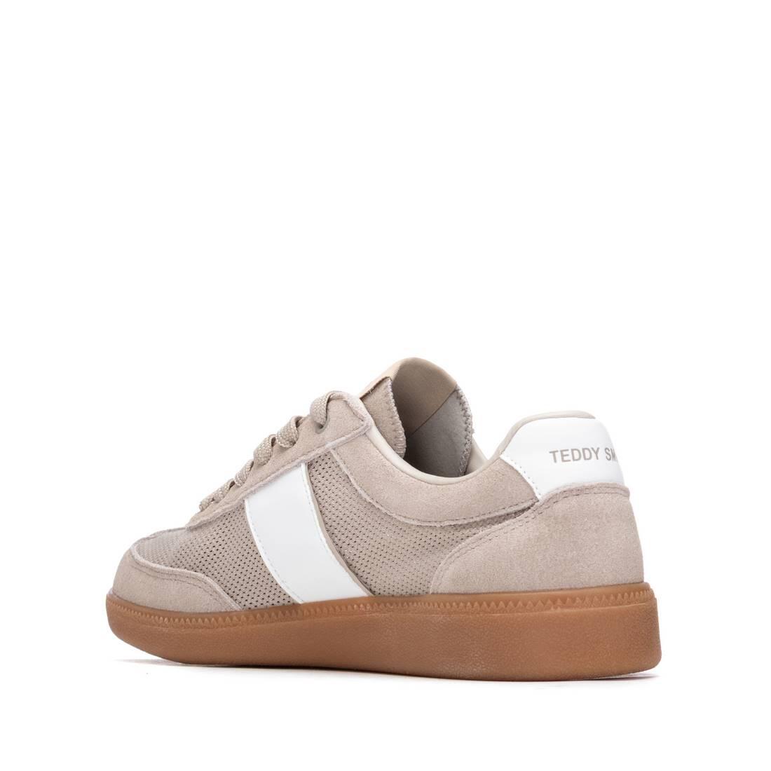 Zapatilla De Mujer Teddy Smith 120521 Beige 3/4
