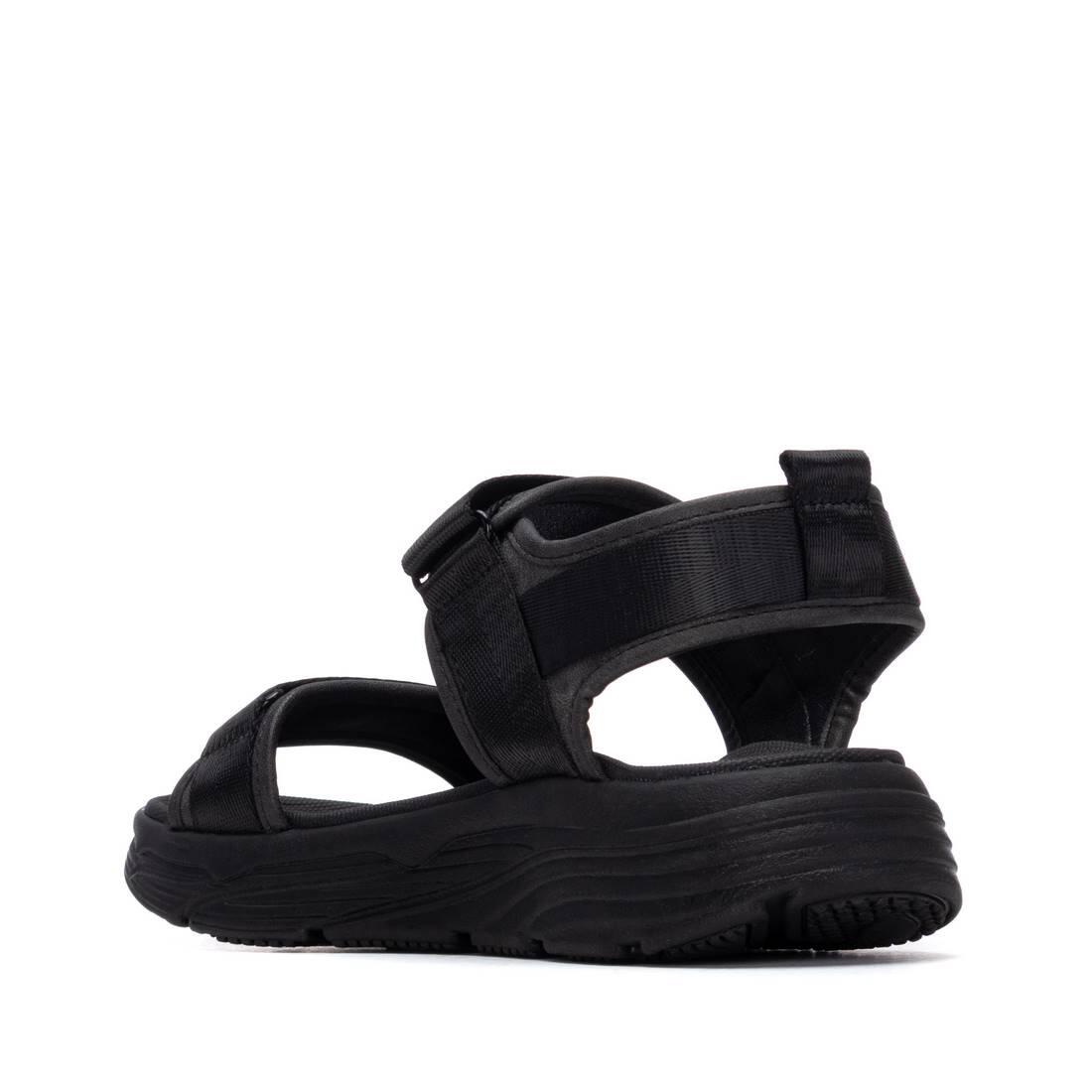 Sandales Plates Femme Xti  Noir 3/4