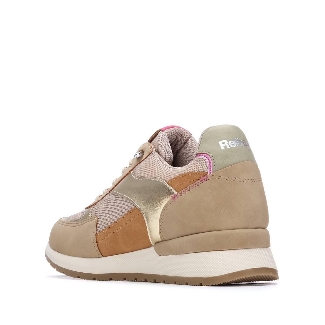 Zapatilla De Mujer Refresh 175132 Beige 4/5