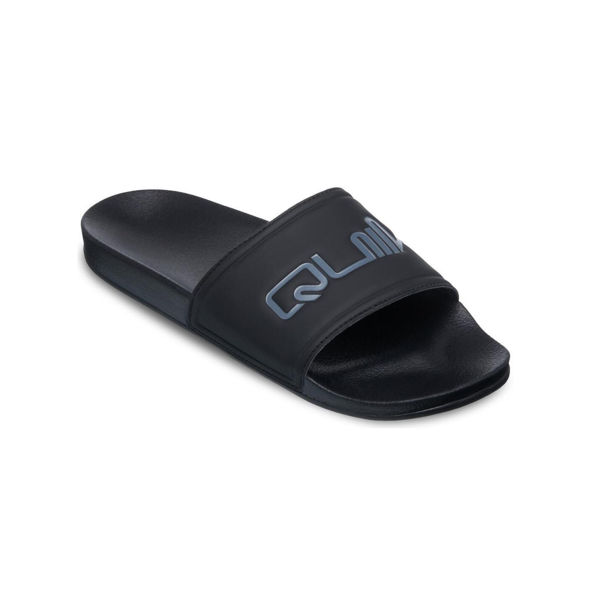 Quiksilver - Sandales Sessions Slide Noir Homme - Sandales - Noir - Decathlon
