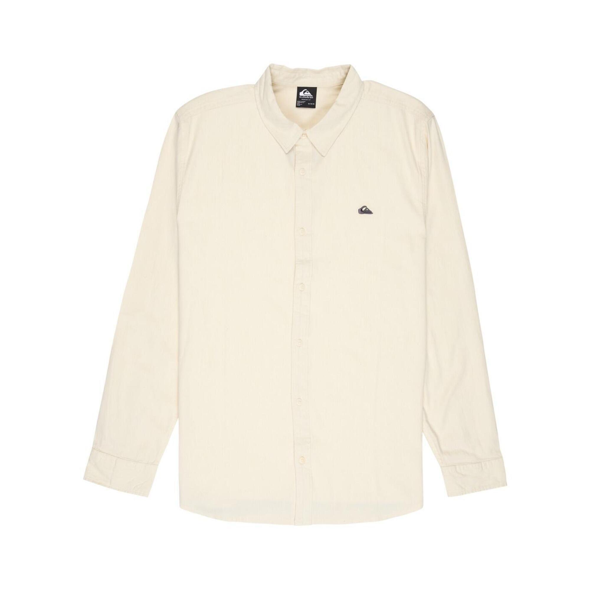 Quiksilver - Chemise Manches Longues Mw Premium Stretch Blanc Homme - Chemise Manches Longues - Blanc - Decathlon