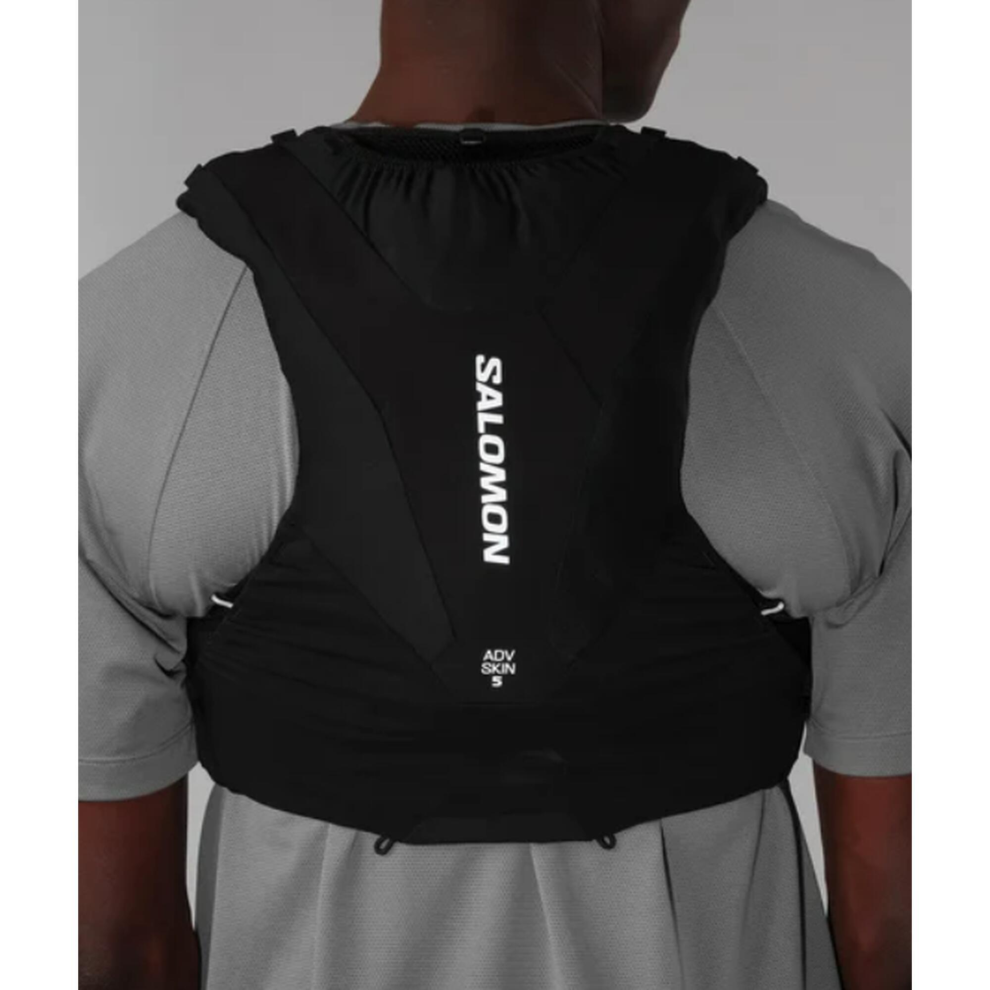 Salomon - Sac À Dos De Trail / Running Salomon "adv Skin 5 Set" M Noir - Sac À Dos - Noir - 40 M - Decathlon