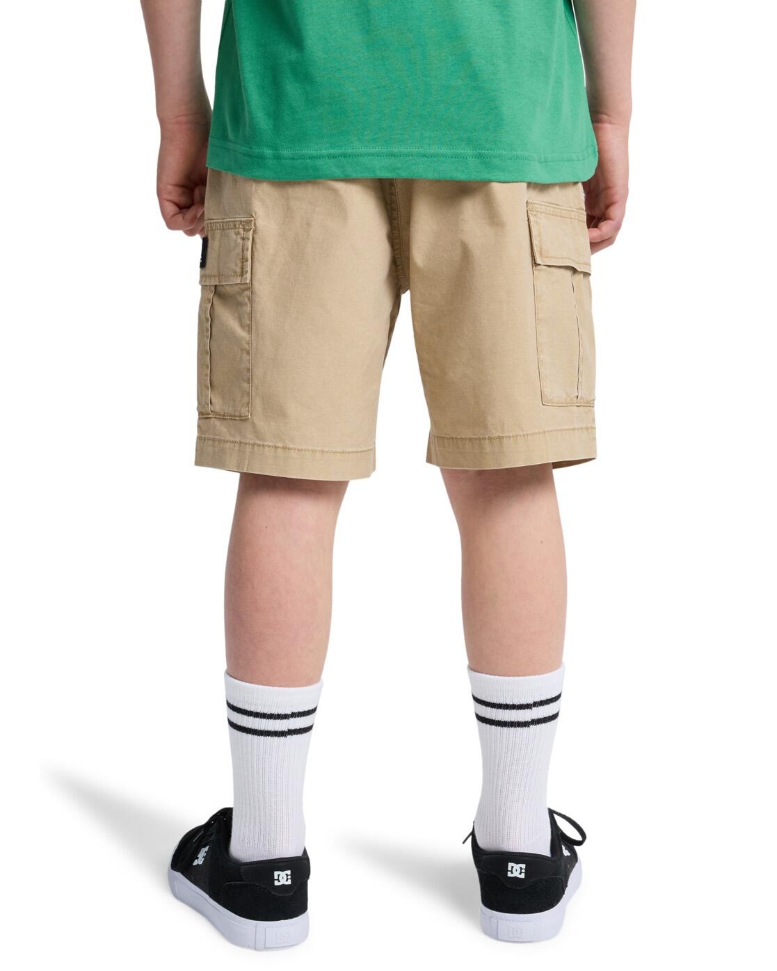 Short cargo élastique TAXER Beige Garçon 2/4