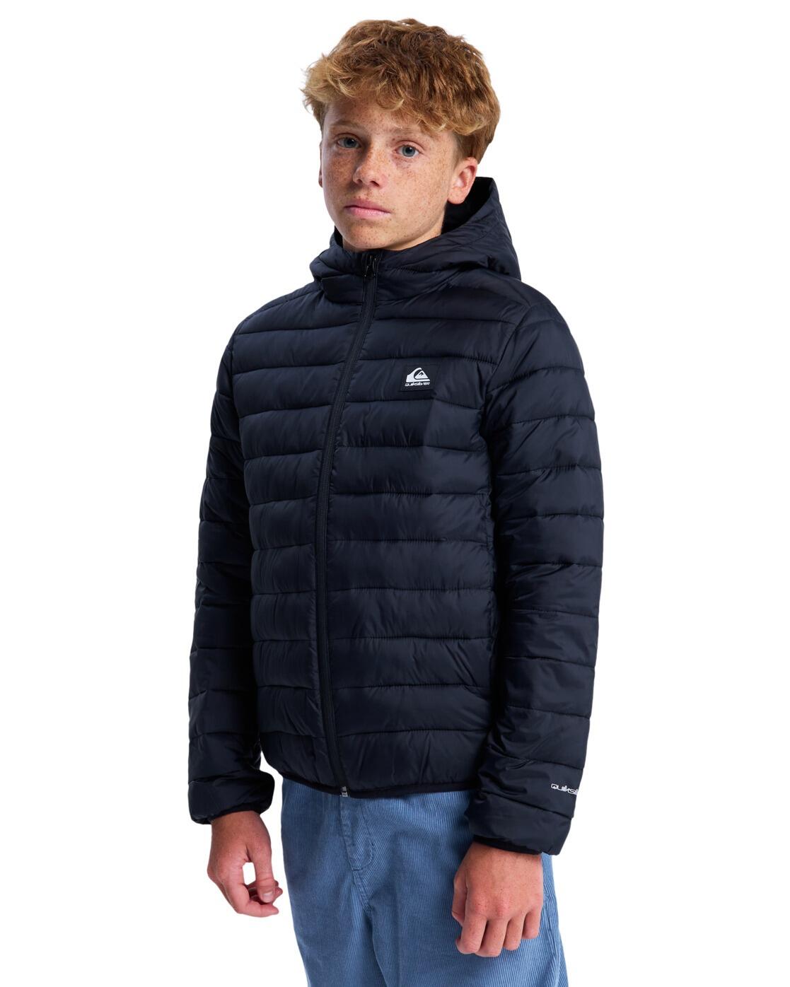 Chaqueta aislante con capucha SCALY Negro Niño 3/4