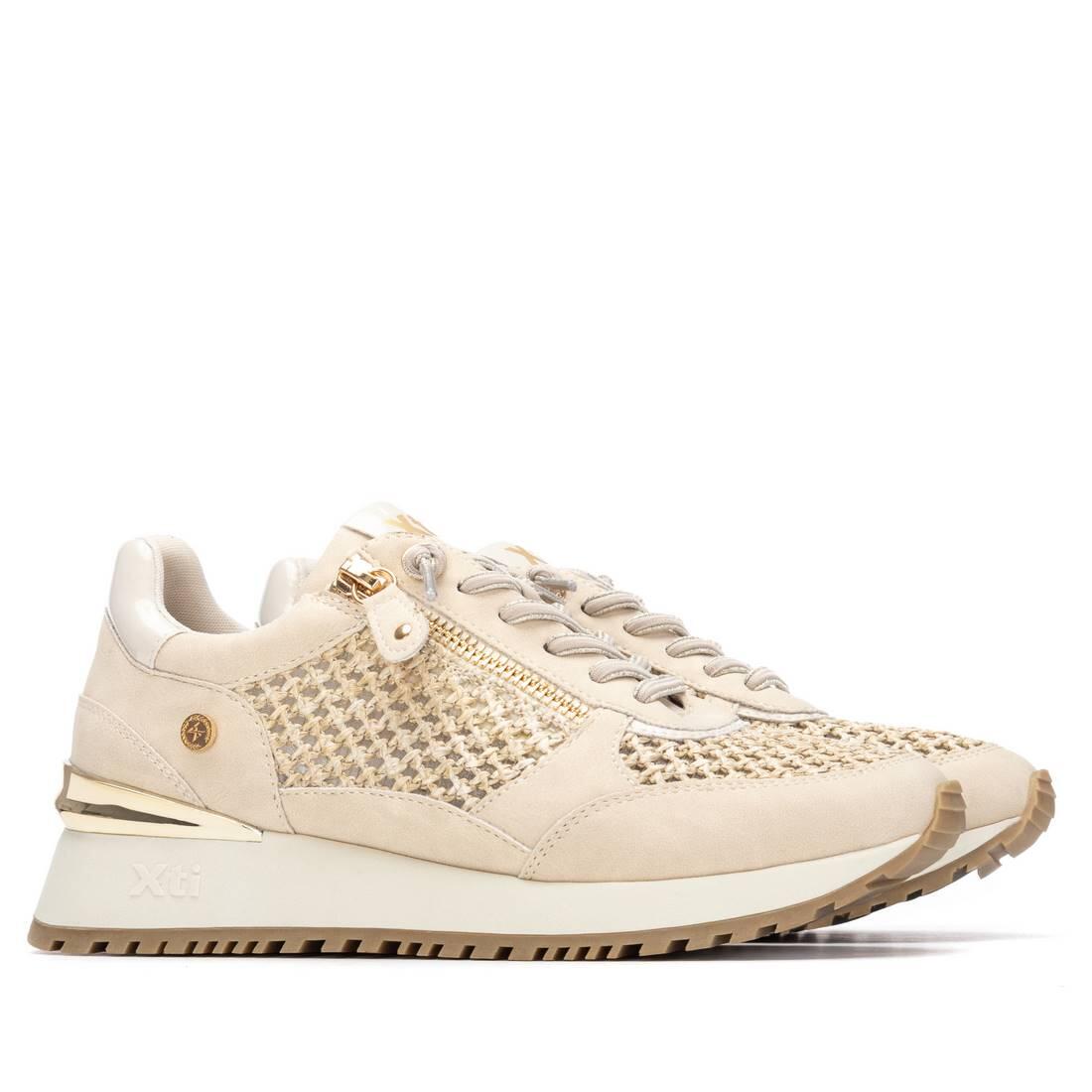 Zapatilla De Mujer Xti 145194 Beige 4/5