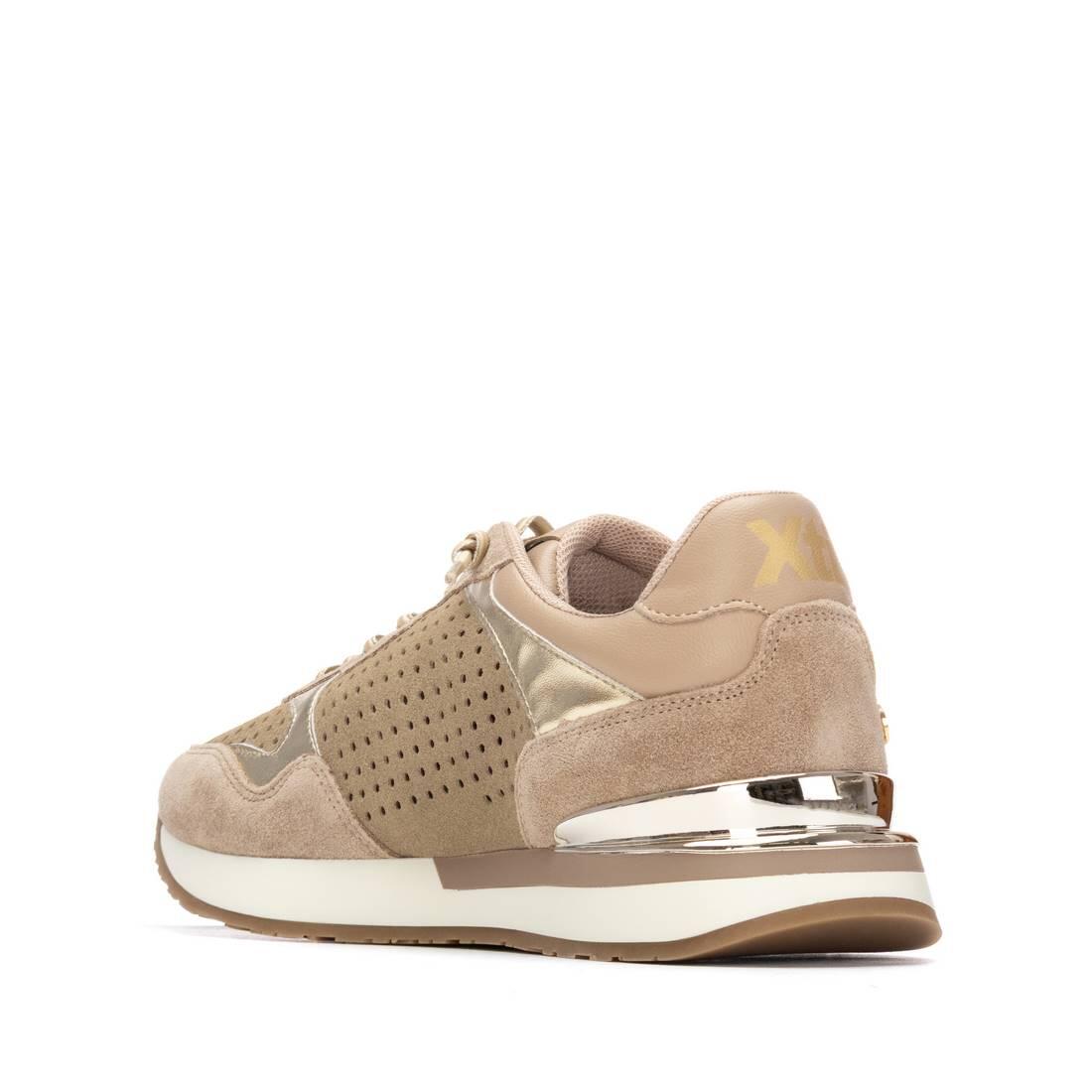 Zapatilla De Mujer Xti 145198 Taupe 4/6