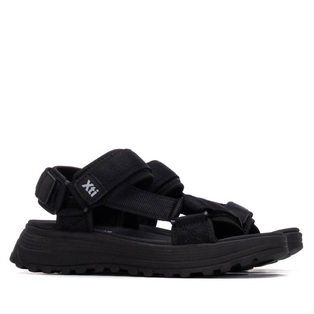 Sandalia De Mujer Xti 145181 Negro 4/5