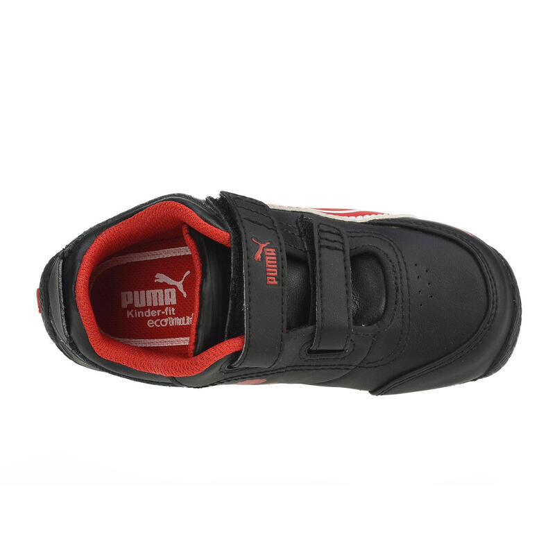 Pantofi sport copii Puma Ferrari Drift Cat 4 L SF NM V, black-rosso 19