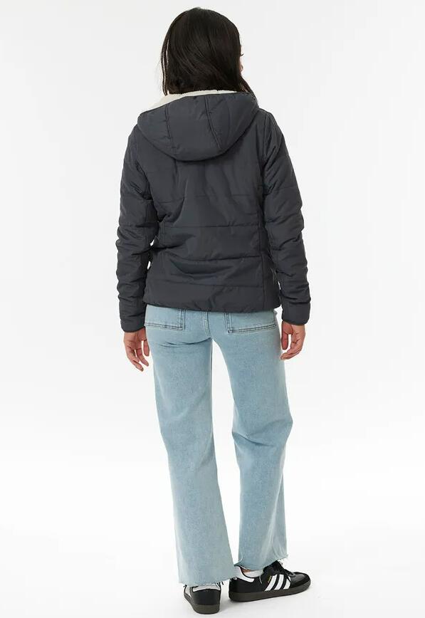 Doudoune Chaude Déperlante "Anti-Series Anoeta Classic" Rip Curl S Noir 2/4