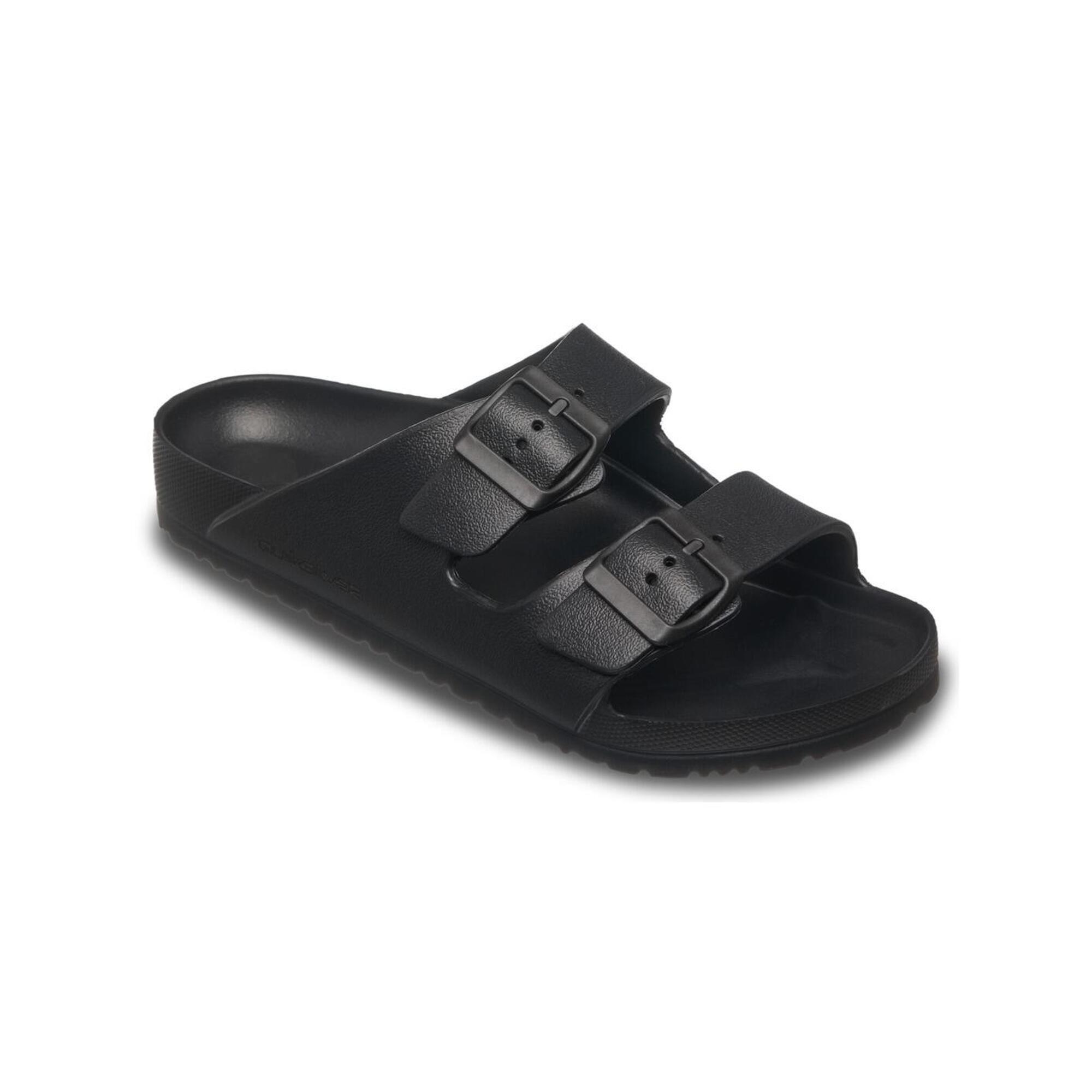 Quiksilver - Sandales Embark Noir Femme - Aquashoes - Noir - Decathlon