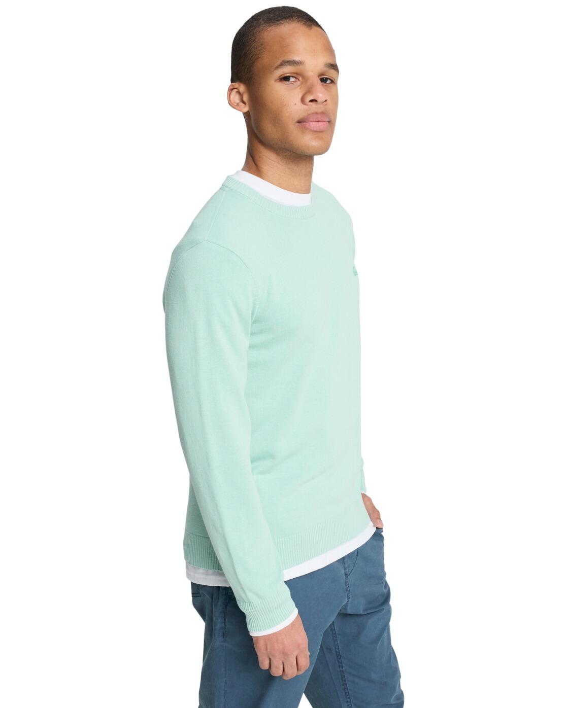Pull SALT WATER LIGHT Bleu Homme 3/4