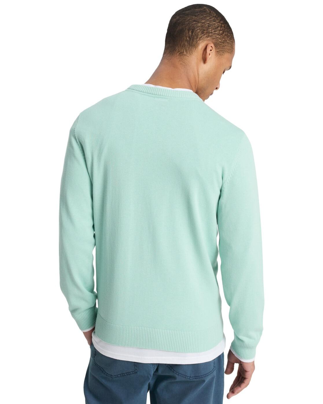 Pull SALT WATER LIGHT Bleu Homme 2/4