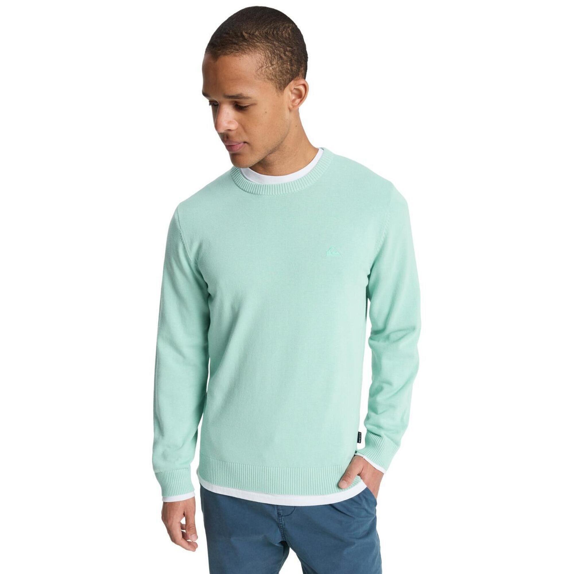 Quiksilver - Pull Salt Water Light Bleu Homme - Pull - Bleu - Decathlon
