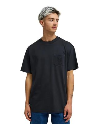 T-shirt met korte mouwen oxni washed rosa heren