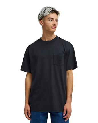 T-Shirt à manches courtes OXNI WASHED Noir Homme