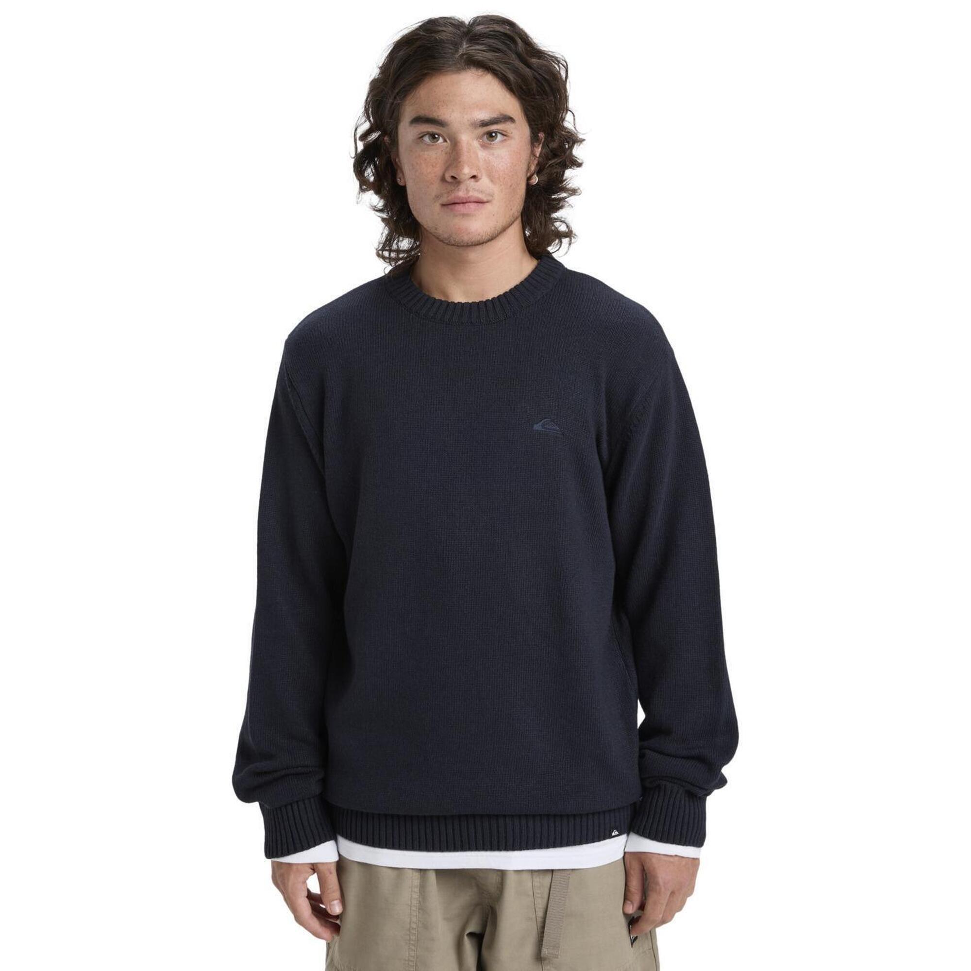 Quiksilver - Pull Salt Water Noir Homme - Pull - Bleu - Decathlon