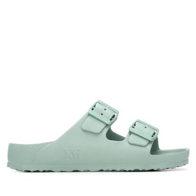 Platte sandalen dames xti blauw