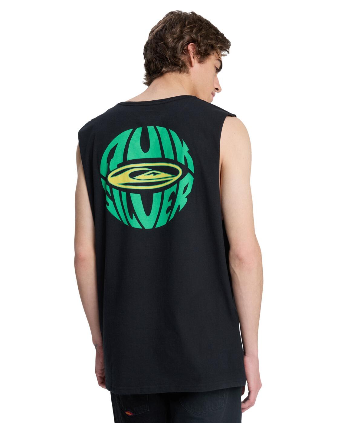 T-shirt sans manches EV QUIKGLOBE MUSCLE Noir Homme 2/4
