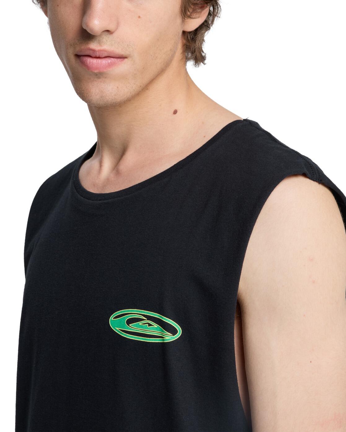 T-shirt sans manches EV QUIKGLOBE MUSCLE Noir Homme 4/4