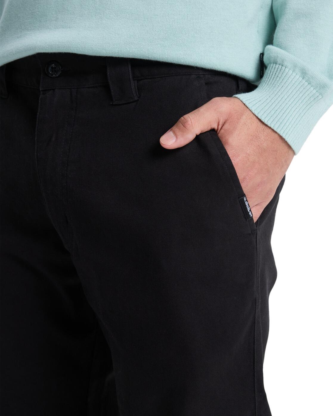 Pantalon UNION STRAIGHT TAPPERED Noir Homme 4/4