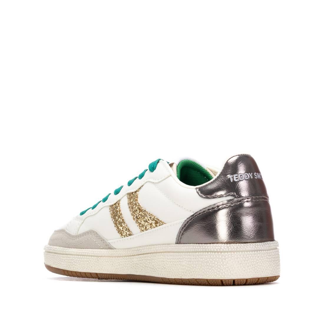 Zapatilla De Mujer Teddy Smith 120598 Oro 3/4