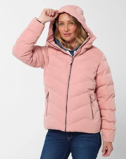Doudoune Chaude Imperméable "Staten Jacket W" - Lafuma M Rose pâle