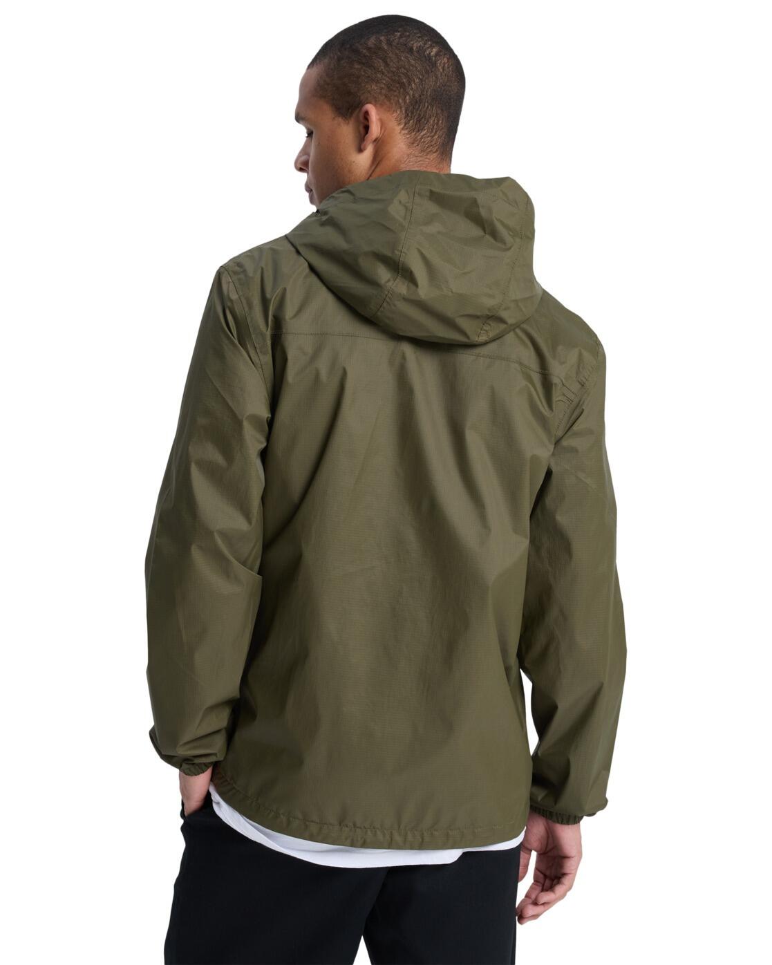 Veste imperméable à capuche OVERCAST 3K TAPE Vert Homme 2/4