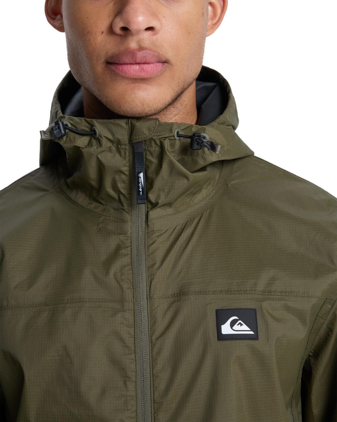 Veste imperméable à capuche OVERCAST 3K TAPE Vert Homme 4/4