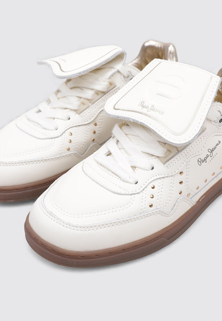 Chaussure de randonnée Baskets Femme Pepe Jeans BALL STUDS W Blan 3/5