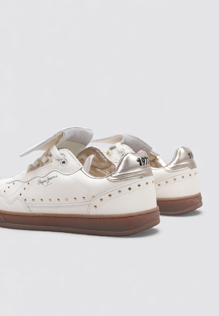 Chaussure de randonnée Baskets Femme Pepe Jeans BALL STUDS W Blan 4/5