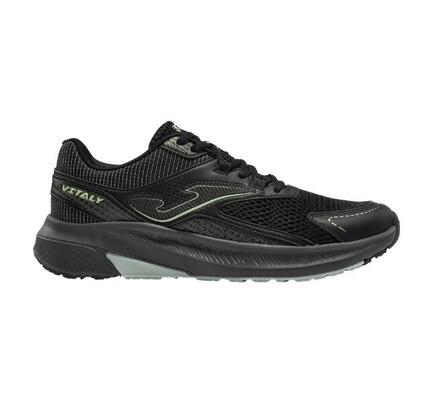 Joma Vitaly Men 2641 Negro Verde – Zapatillas Running Hombre con Mesh VTS y Medi