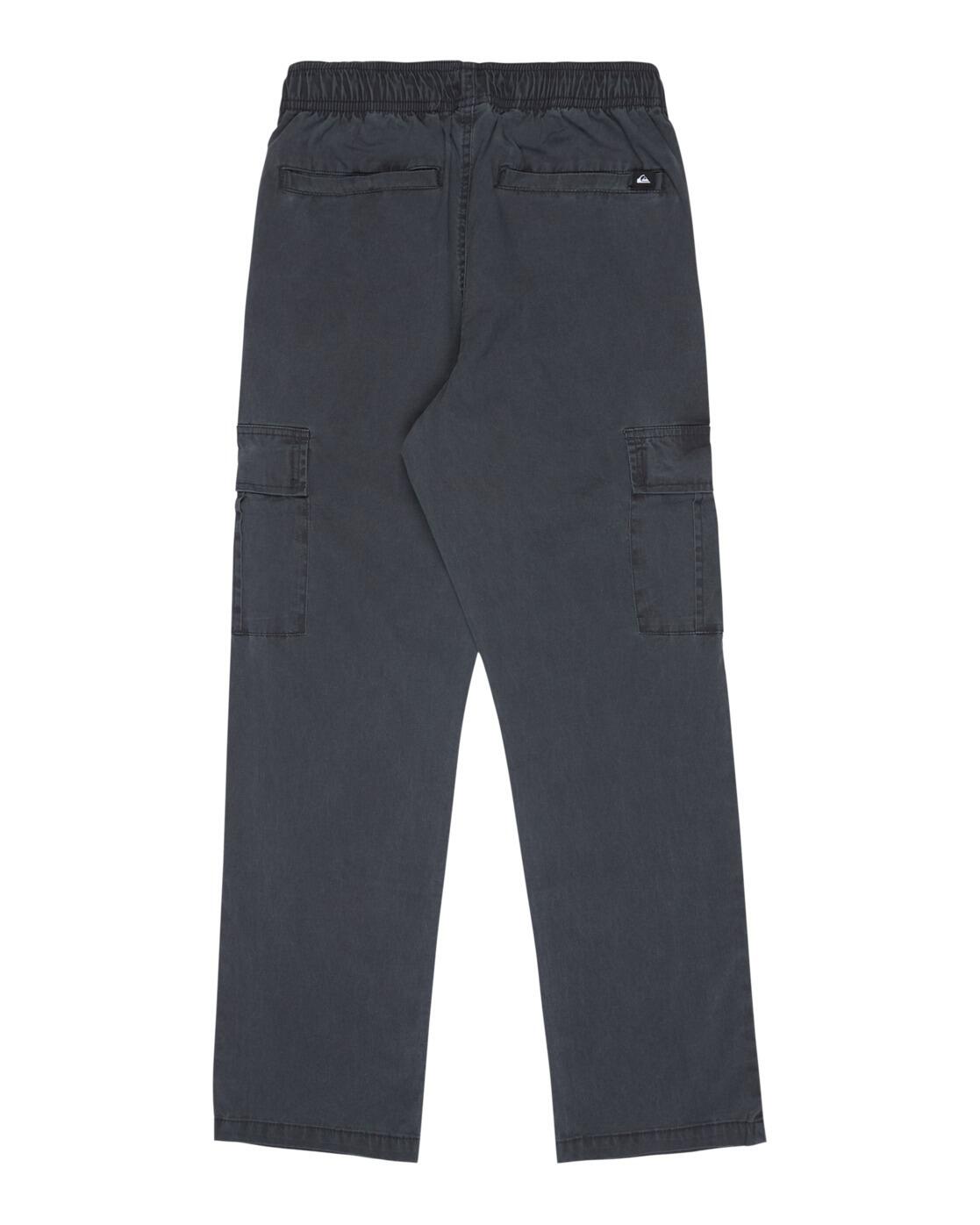 Pantalon cargo TAXER Noir Garçon 2/3