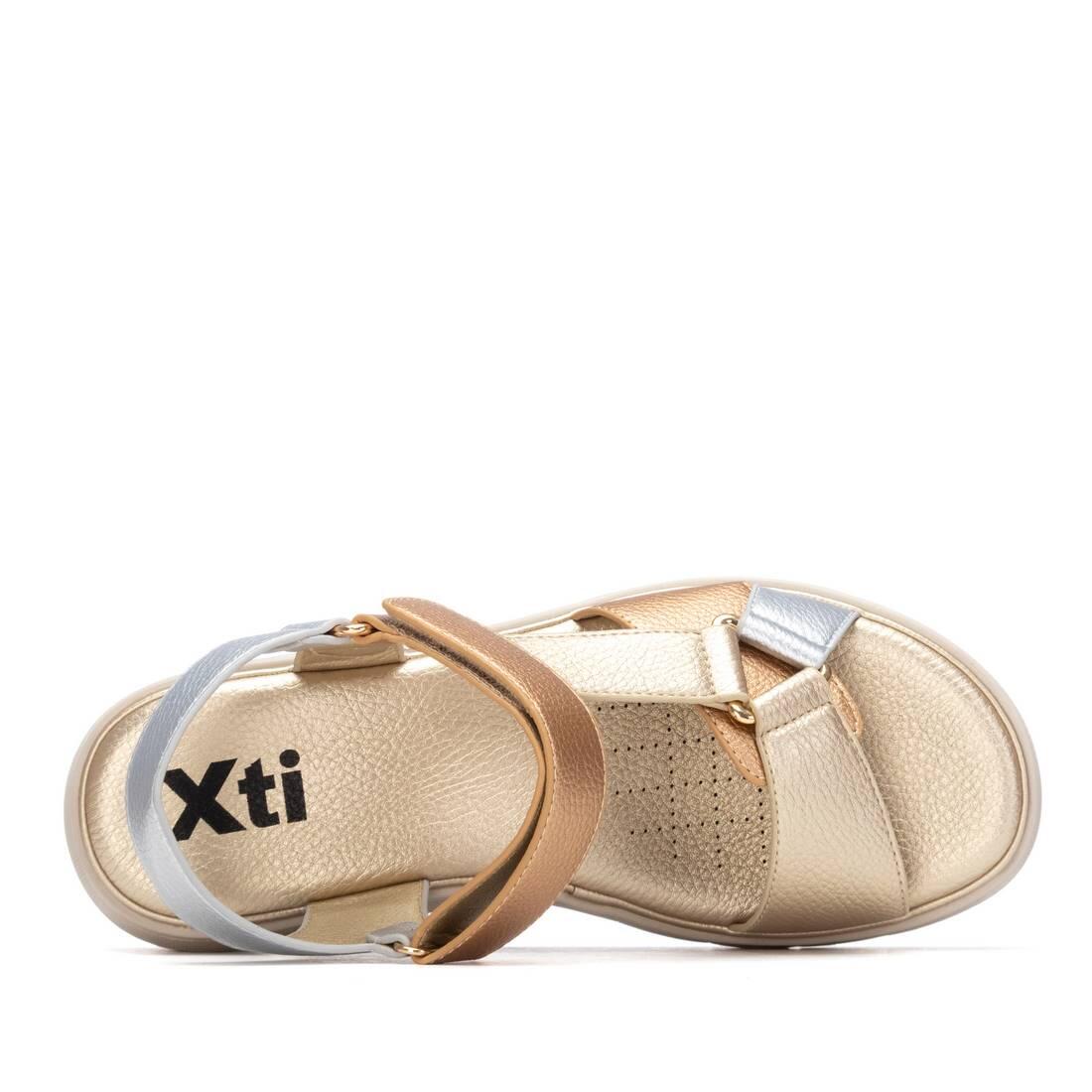 Sandalia De Mujer Xti 145398 Oro 5/5