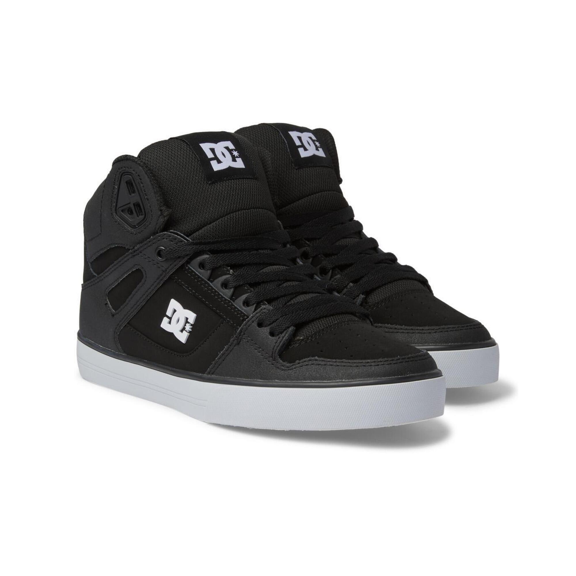 Dc Shoes - Chaussures Montantes Pure Se Noir Homme - Baskets - Gris - Decathlon