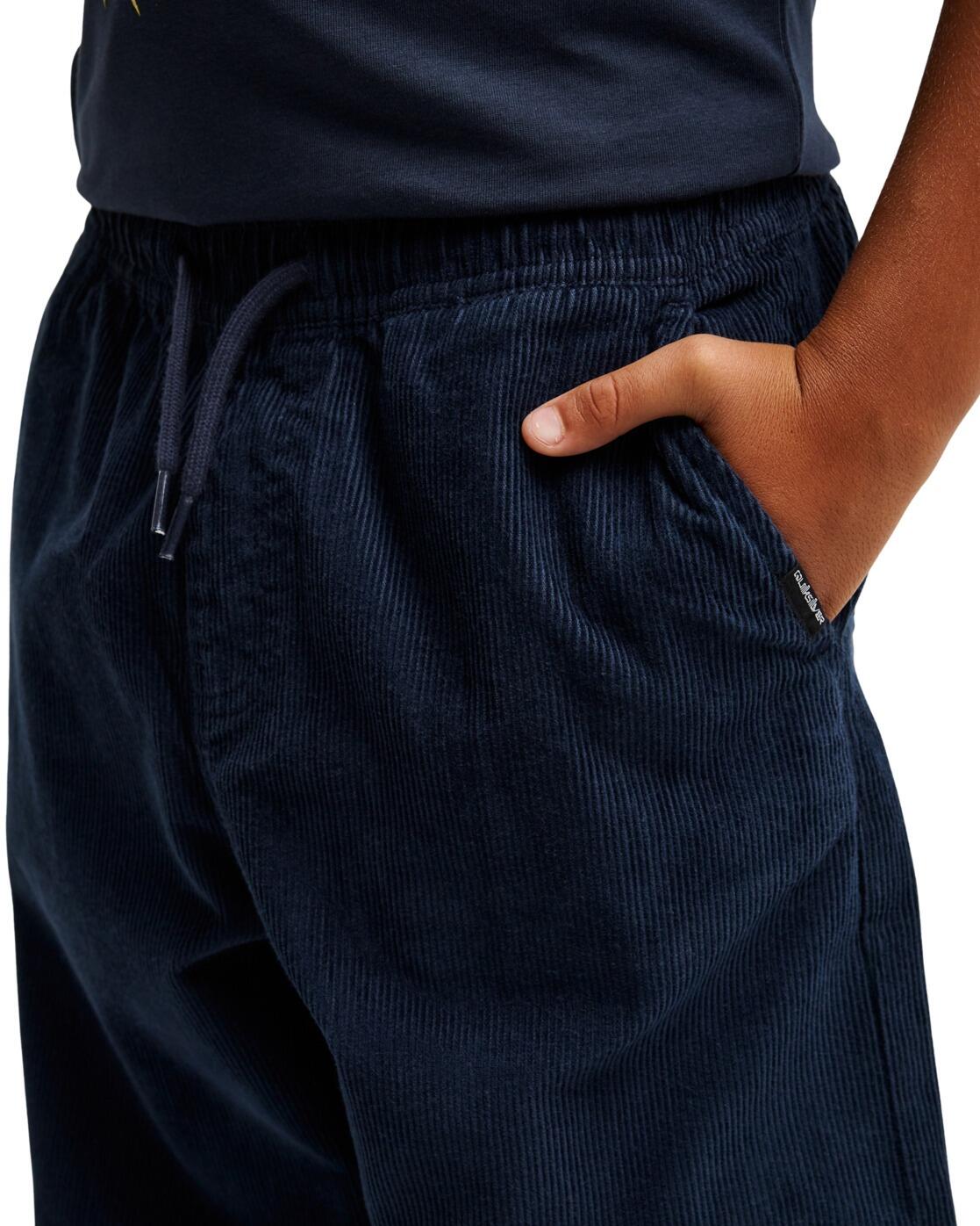 Pantalon extensible TAXER CORD Bleu Garçon 4/4