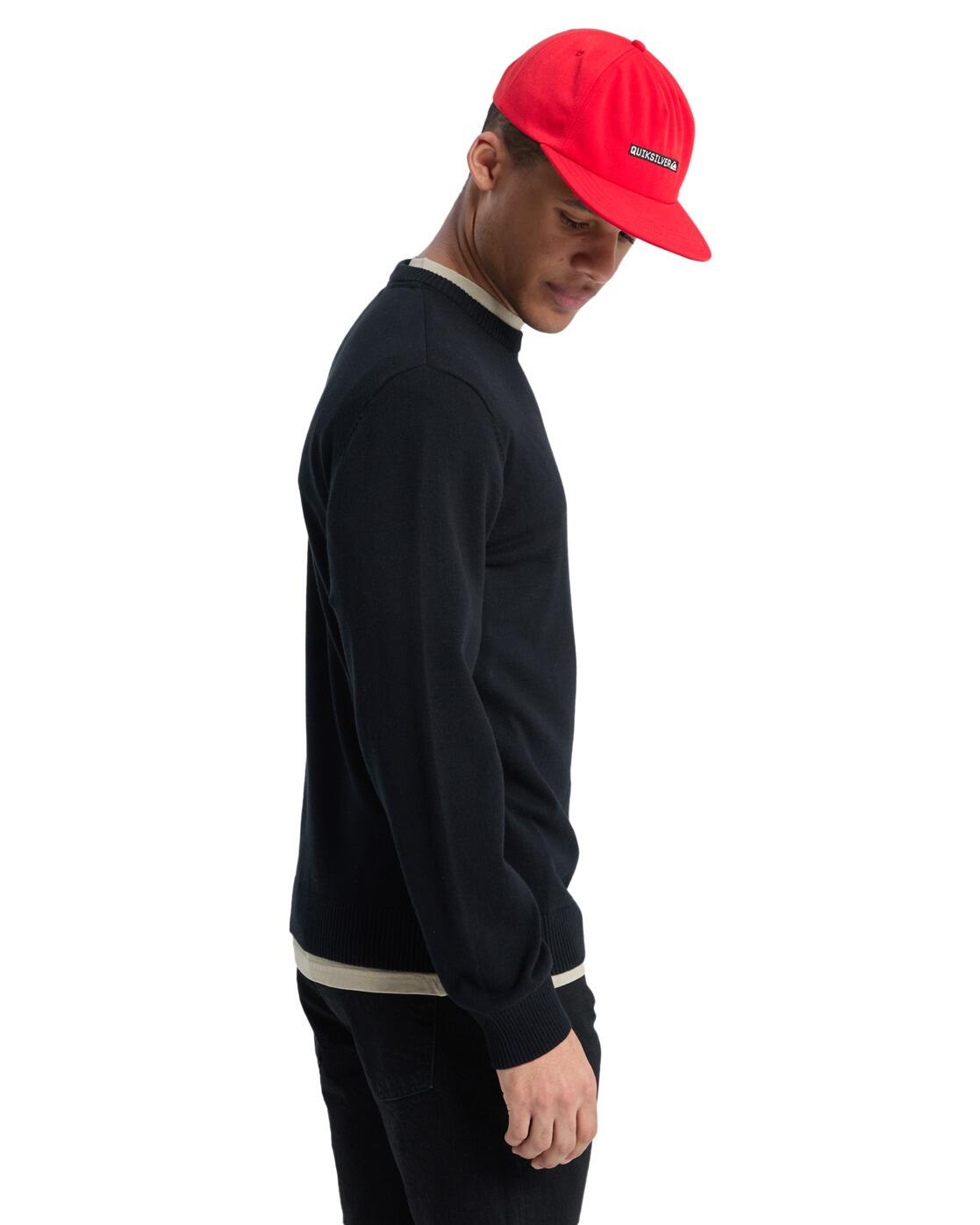 Pull SALT WATER LIGHT Noir Homme 3/4