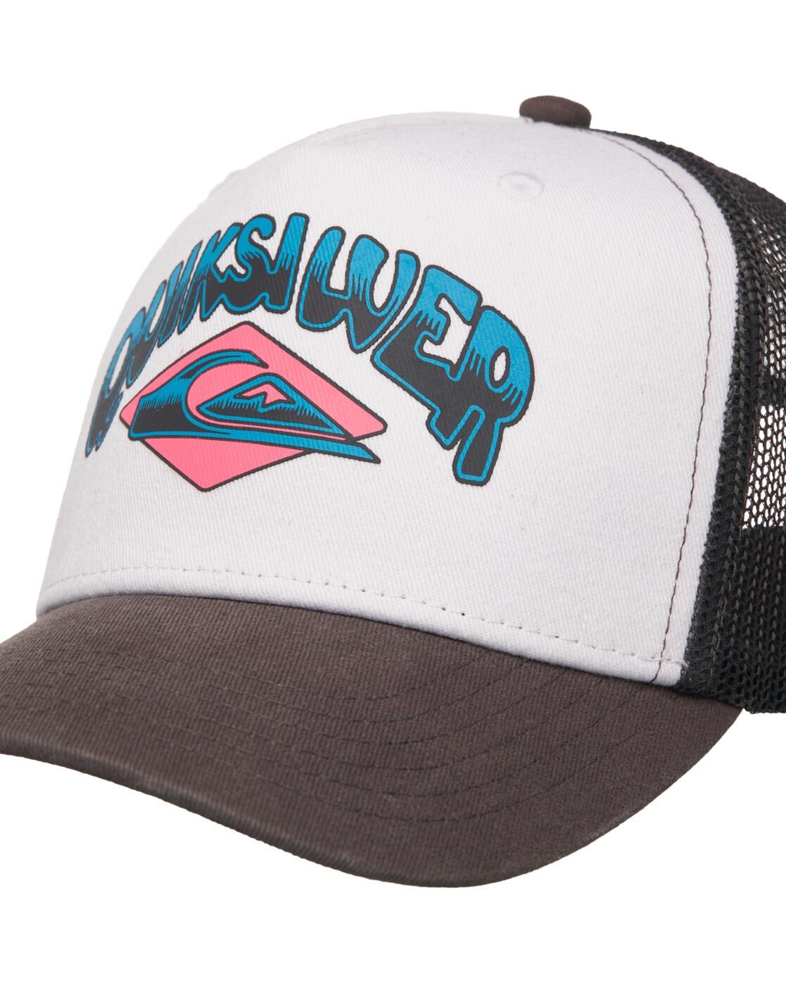 Casquette trucker DECADES COTTON Gris Jeune Garçon 3/4