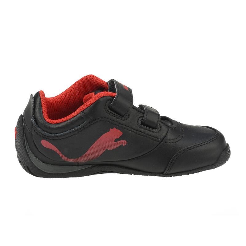 Pantofi sport copii Puma Ferrari Drift Cat 4 L SF NM V, black-rosso 19
