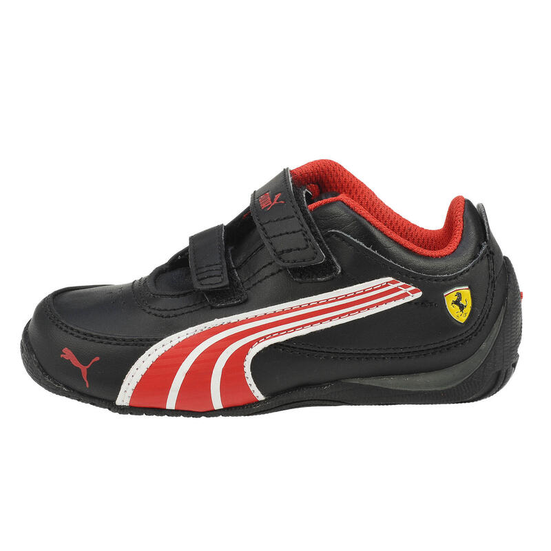 Pantofi sport copii Puma Ferrari Drift Cat 4 L SF NM V, black-rosso 19