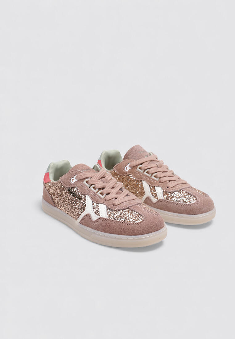Chaussure de randonnée Baskets Femme Pepe Jeans BALL GLITTER W Ros 2/4