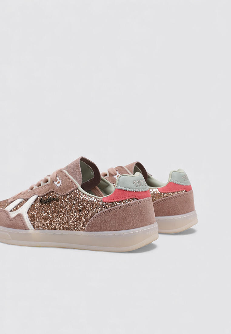 Chaussure de randonnée Baskets Femme Pepe Jeans BALL GLITTER W Ros 4/4