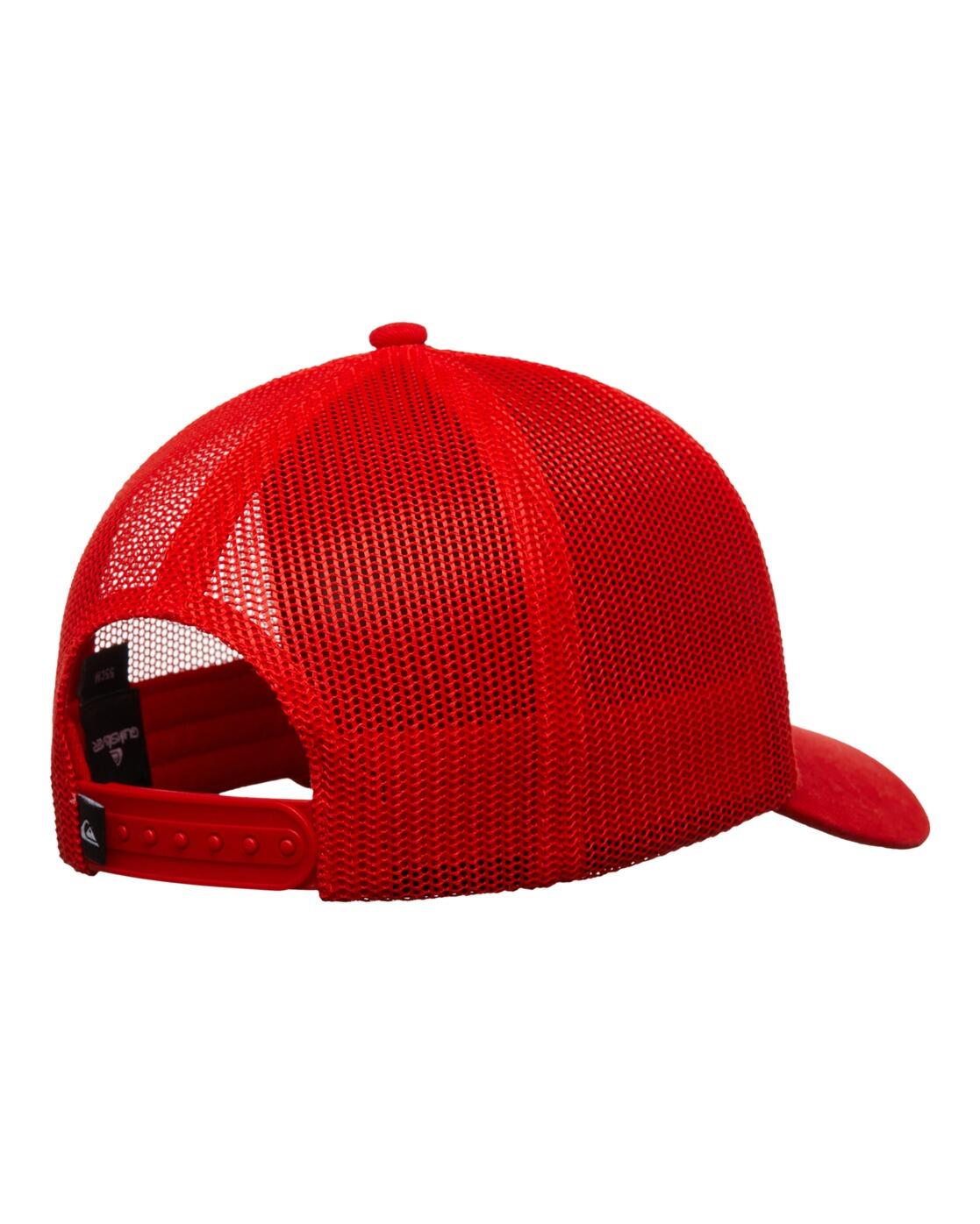 Casquette trucker DECADES COTTON Rouge Garçon 4/4